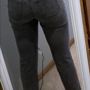 Black vintage mom jeans